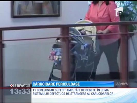 Cinci milioane de cărucioare pentru bebeluși, retrase de pe piață