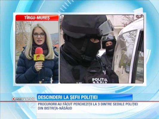 Descinderi la șefii Poliției din Bistriţa-Năsăud