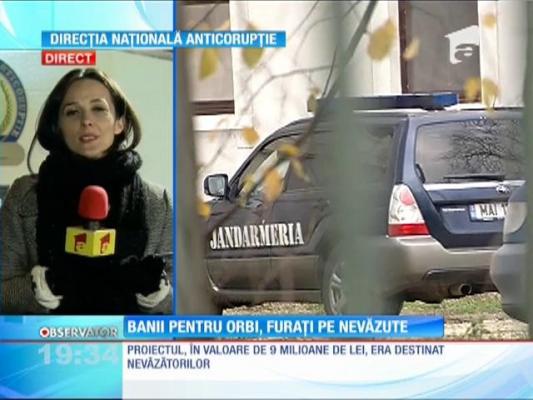 Preşedintele Asociaţiei Nevazătorilor a fost ridicat de procurorii DNA