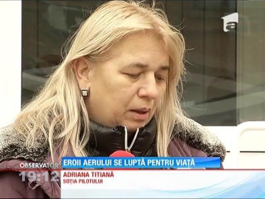 Accident SIbiu: Eroii aerului se luptă pentru viaţă