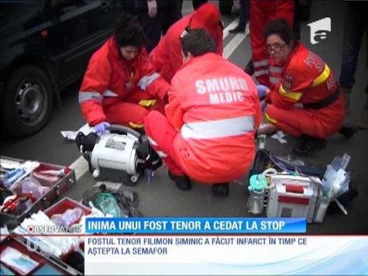 Inima unui fost tenor a cedat la semafor