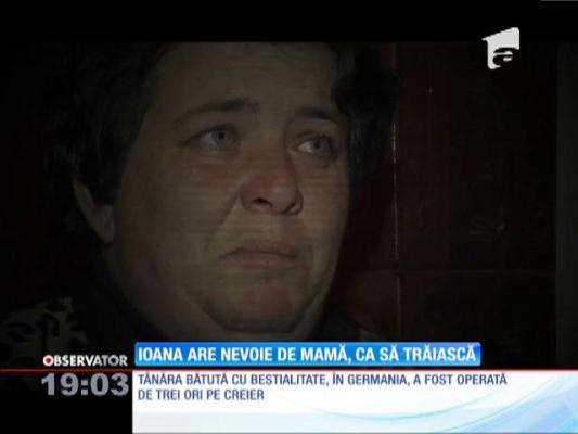 Bătută cu bestialitate de un proxenet, se luptă să trăiască pentru copil!