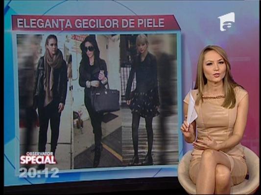 SPECIAL! Geaca de piele e semn de elegaţtă