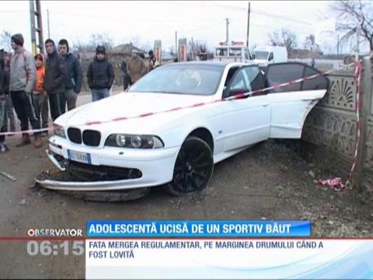 Adolescentă ucisă de un sportiv băut