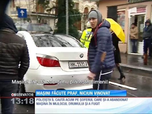 Mașini făcute praf, niciun vinovat