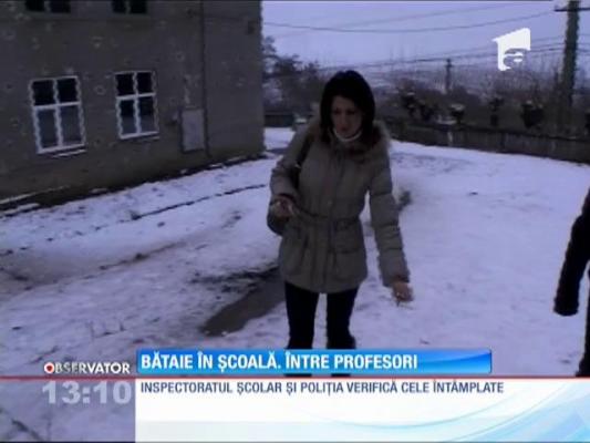 Bătaie între profesorii dintr-o școală din comuna Viişoara