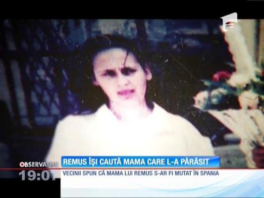 Își caută mama care l-a părăsit
