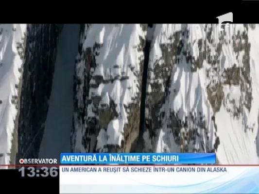 Aventură la înălţime pe schiuri