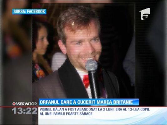Vişinel Bălan, orfanul care a cucerit Marea Britanie