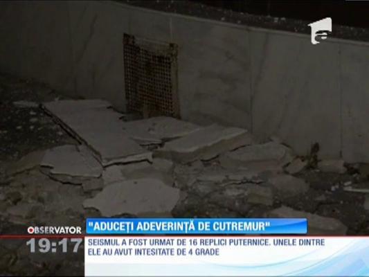 Update!  Despăgubirile pentru locuințele avariate de cutremur se lasă așteptate