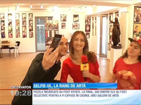 Selfie-ul, la rang de artă