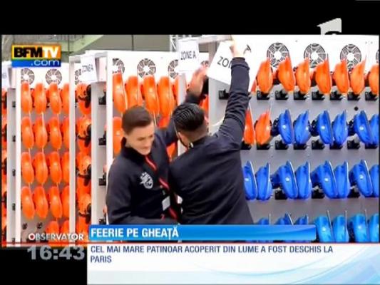 S-a deschis cel mai mare patinoar din lume