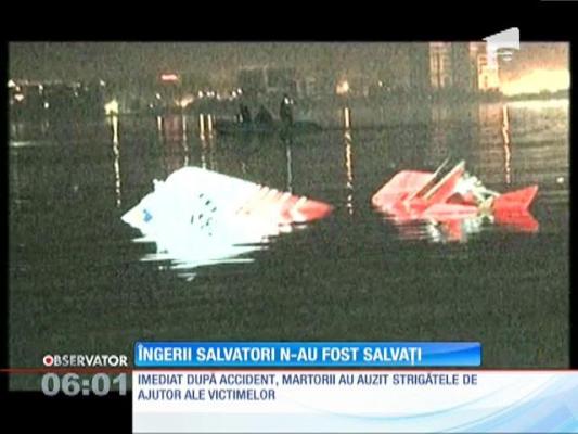 S-a încheiat operaţiunea de căutare a victimelor tragediei aviatice de pe lacul Siutghiol