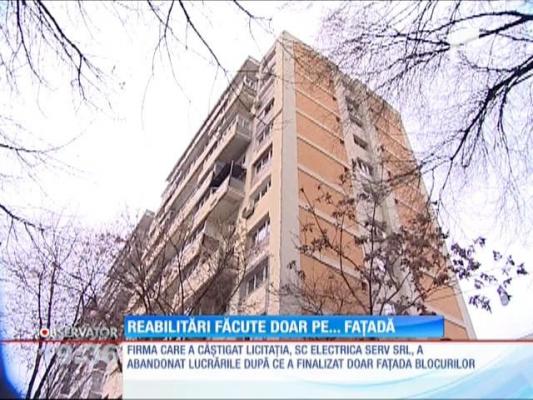 Izolarea termică nu încălzeşte pe toată lumea. Doar locatarii de la şosea se bucură
