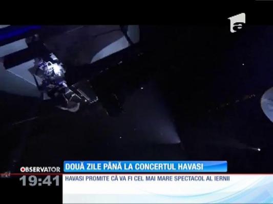 Două zile până la concertul Havasi