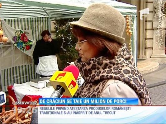 De Crăciun se taie un milion de porci