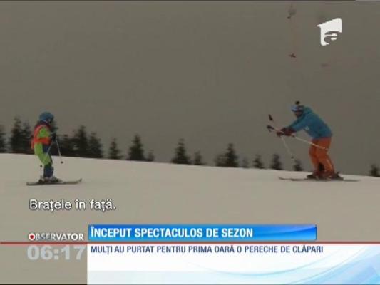 S-a deschis sezonul de iarnă pe domeniul schiabil Transalpina