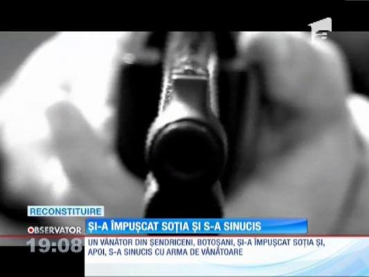 Update! Și-a împușcat soția și apoi s-a sinucis