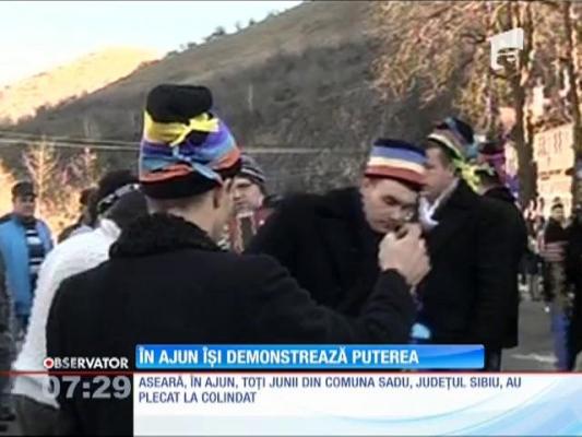 În Ajunul Crăciunului, în comuna Sadu din Sibiu are loc un obicei unic!