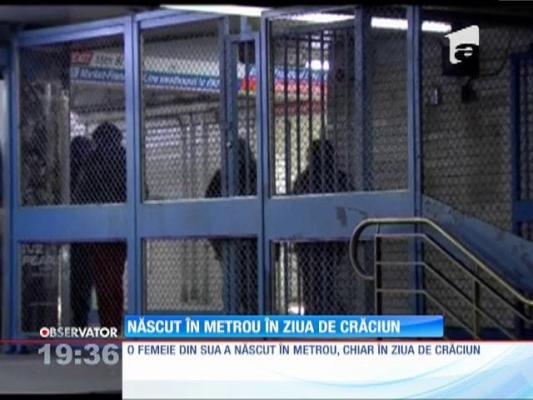 Născut în metrou în ziua de Crăciun