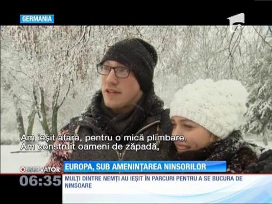 Europa, sub amenințarea ninsorilor