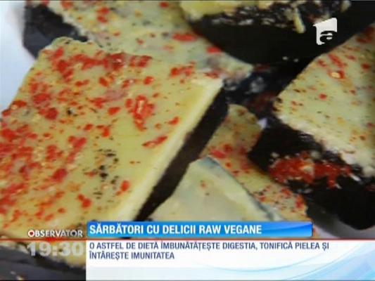 Sărbători cu delicii Raw Vegane