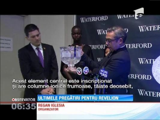 Ultimele pregătiri pentru Revelion, la New York