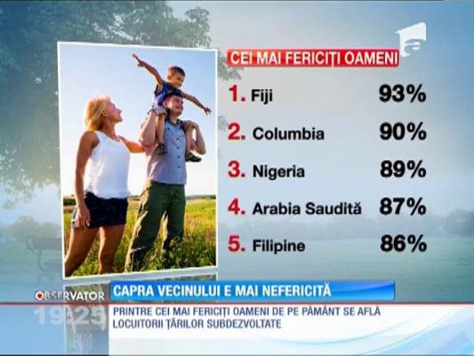 Românii sunt fruntaşi la nefericire