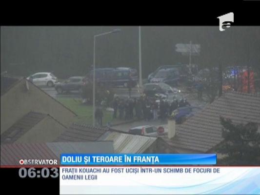 Vânătoarea de terorişti continuă în Franţa