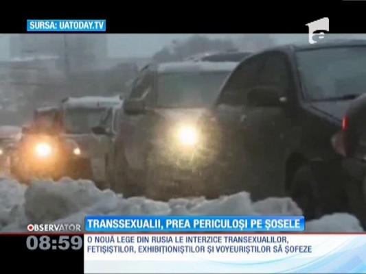 Transsexualii nu mai au voie să conducă maşini pe străzile din Rusia