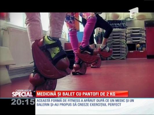 Special! Medicină și balet cu pantofi de două kilograme