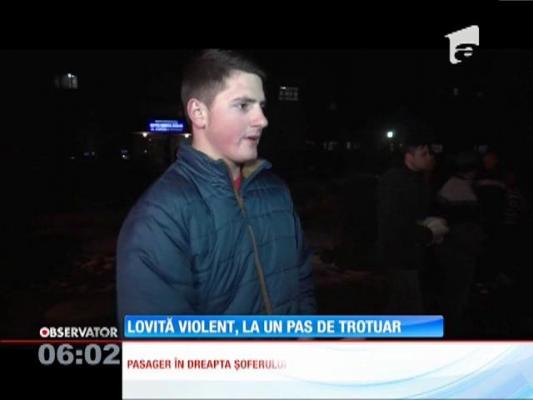 Femeie de 50 de ani a fost spulberată pe trecerea de pietoni