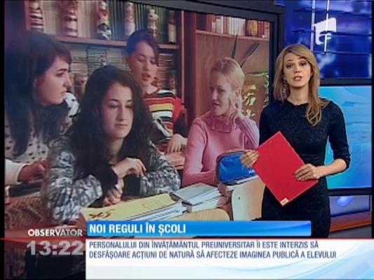 Schimbări în ÎNVĂŢĂMÂNT! Noi reguli în şcoli