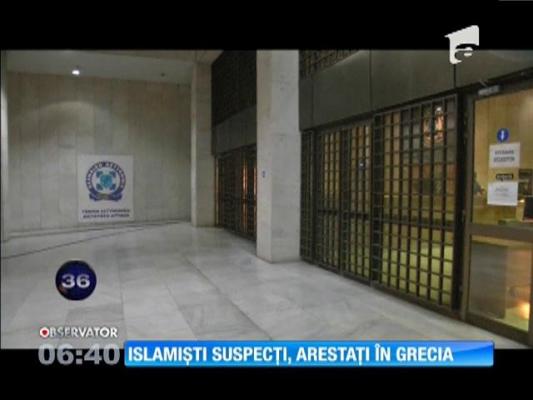 Islamiști suspectați de terorism, arestați în Grecia