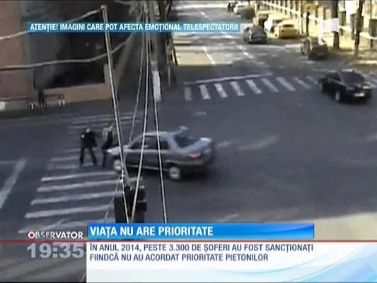 Viața nu are prioritate pe trecerile de pietoni!