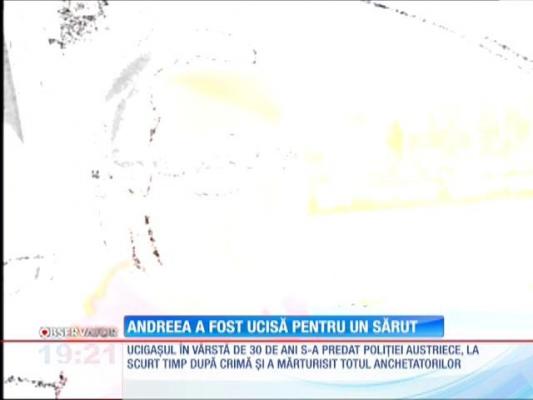 Andreea, fata din Moineşti, a fost ucisă pentru un sărut
