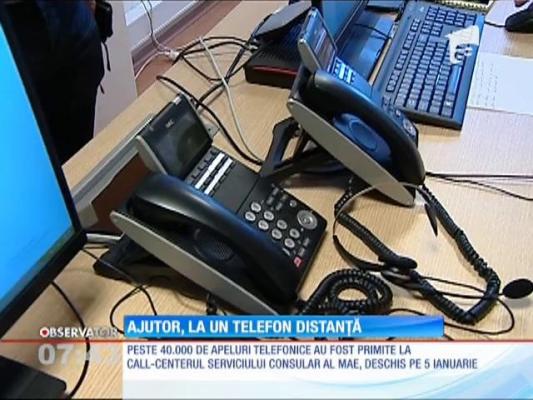 Call center pentru românii din străinătate