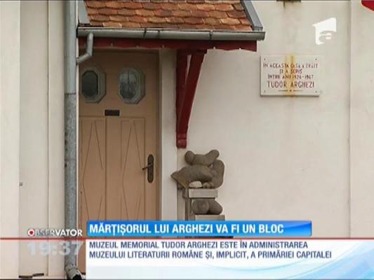 Mărţişorul lui Arghezi ar putea fi umbrit de o construcţie impunătoare