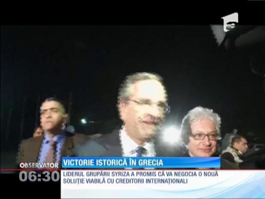 Victorie istorică la alegerile parlamentare din Grecia!