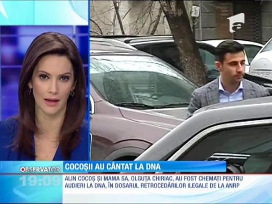 Alin Cocoş şi mama lui, audiați la DNA