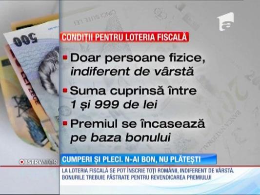 Românii pot pleca acasă cu produsele neplătite dacă nu primesc bon fiscal