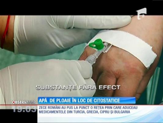 Pacienţii au primit apă în loc de citostatice, iar escrocii au făcut milioane de euro