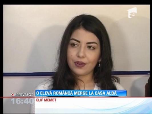 O elevă din Constanţa va merge la Casa Albă