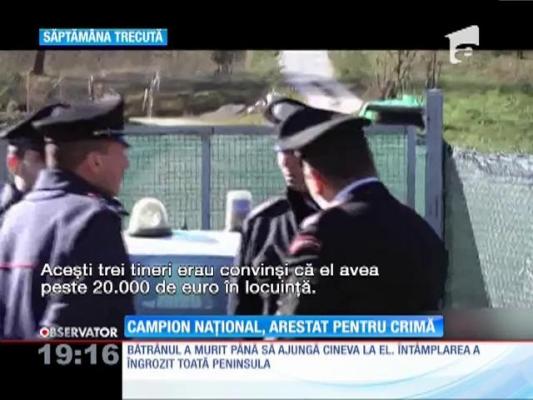 Un campion naţional de kickboxing din Bacău s-a transformat în criminal, în Italia