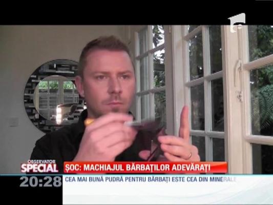 Special! Machiajul bărbaților adevărați!