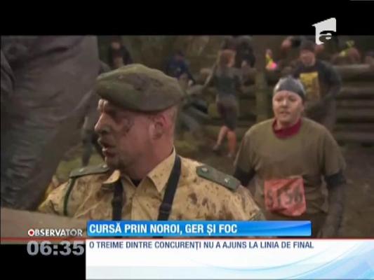 Cursă prin noroi, ger și foc