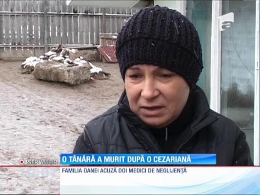 O tânără din Huşi s-a stins inexplicabil după o operaţie de cezariană