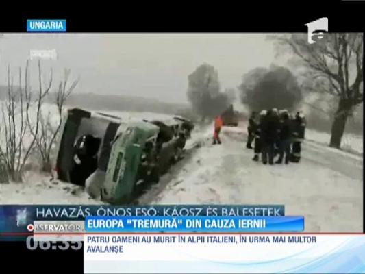 În multe state din Europa meteorologii au emis avertizări de vreme severă