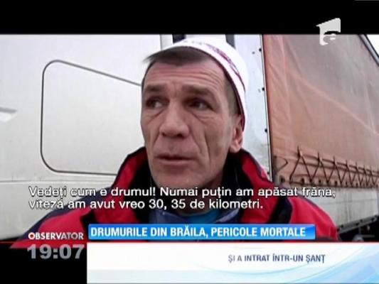 Trei accidente grave pe drumurile din Brăila, în doar 24 de ore