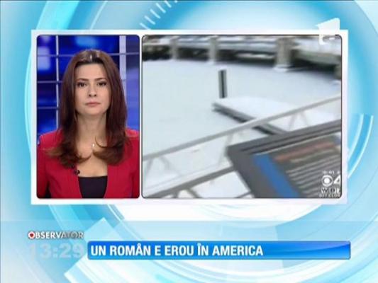 Un român e erou în America